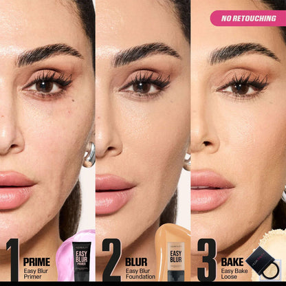 Huda Beauty Easy Blur Silicone Free Smoothing and Pore Minimizing Makeup Primer - 30ML