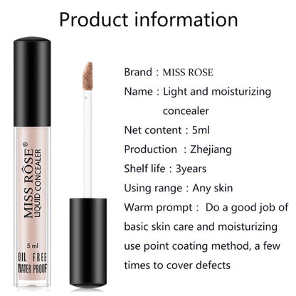 Buy Miss Rose Concealer Matte Foundation & Pearl Primer 3 Pcs Set 22 - Ml in Pakistan