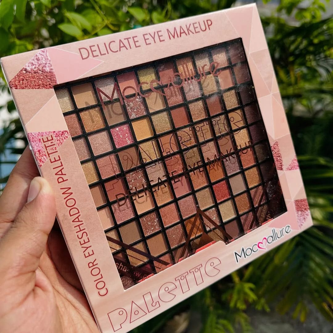 Mocallure Ultimate 132 Color Delicate Eye Makeup Palette - All-in-One Eyeshadow Kit