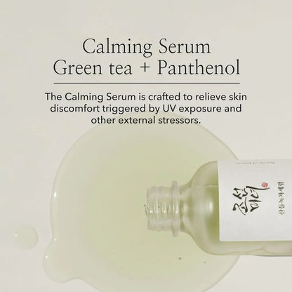 Beauty of Joseon Calming Serum: Green Tea + Panthenol – 30ml | Soothing, Hydrating & Barrier Care Serum