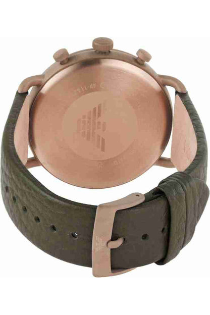 Buy Emporio Armani Men’s Quartz Leather Strap Green Dial 43mm Watch AR11421 in Pakistan