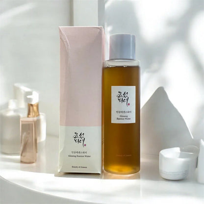 Beauty of Joseon Ginseng Essence Water – 150ml | 80% Ginseng + 2% Niacinamide Hydrating & Brightening Essence Toner – Made in Korea