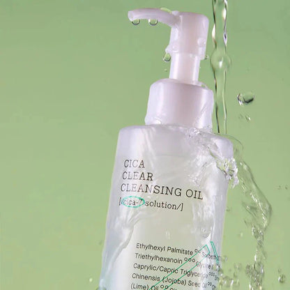 COSRX Pure Fit Cica Clear Cleansing Oil – 200ml | Gentle Makeup Remover & Deep Facial Cleansing Oil