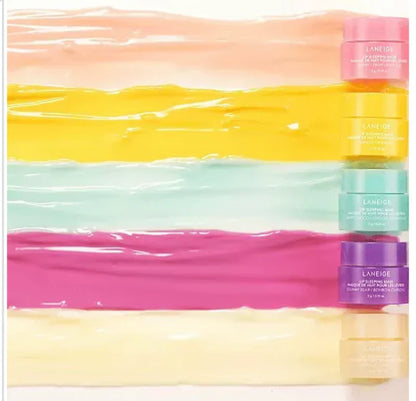 LANEIGE Midnight Minis Lip Sleeping Mask Set – 5 Pieces | Overnight Lip Care & Deep Hydration