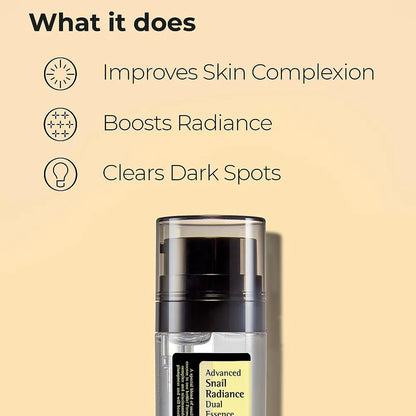 COSRX Advanced Snail Radiance Dual Essence 80ml | Hydrating & Brightening