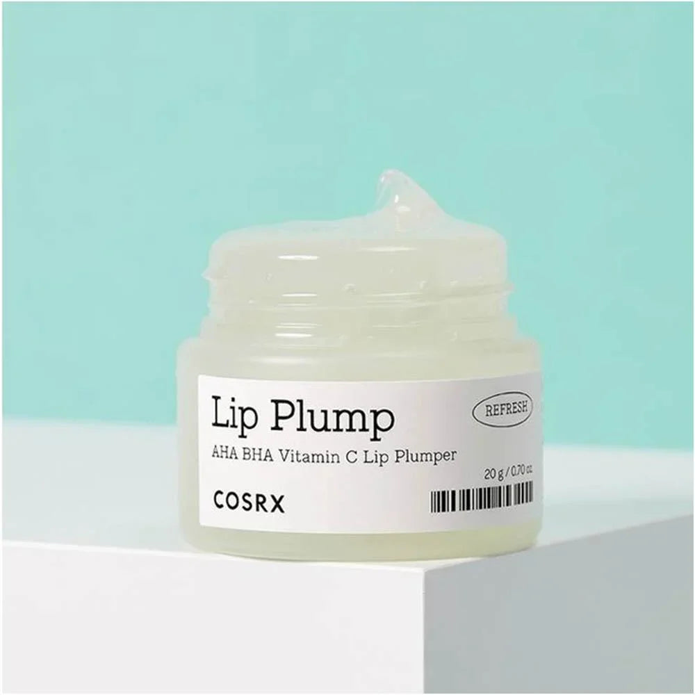 COSRX Refresh AHA BHA Vitamin C Lip Plumper – 20g | Exfoliating, Hydrating & Volumizing Lip Treatment
