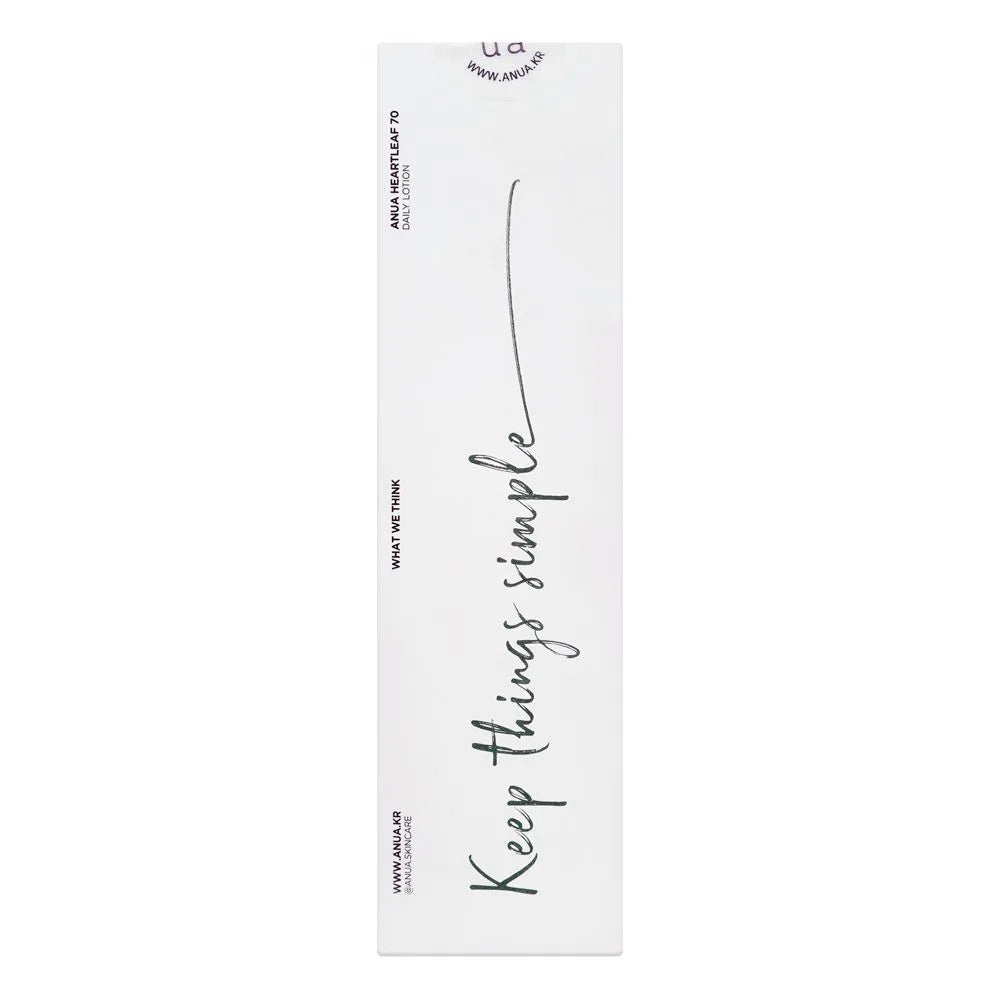 ANUA Heartleaf 70 Daily Lotion – 200ml | Hydrating & Calming Face Moisturizer with Hyaluronic Acid for Sensitive Skin