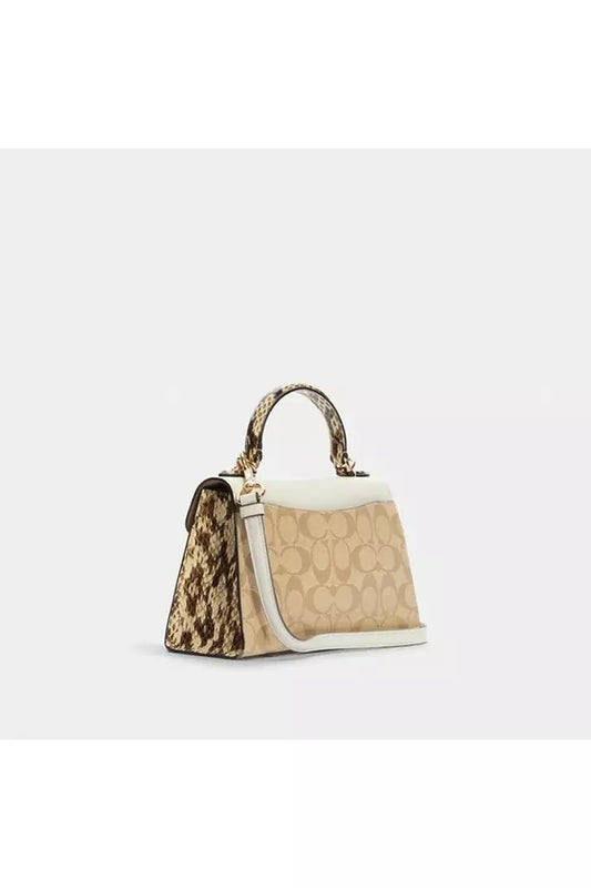 Buy Coach Pepper Satchel - Signature White in Pakistan