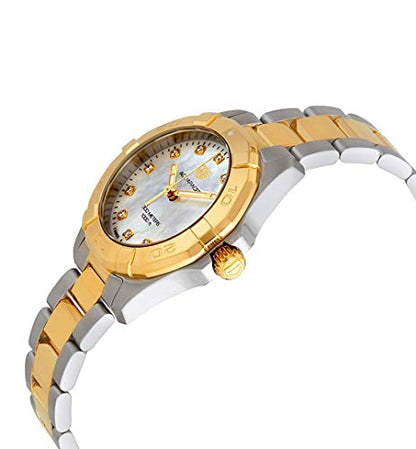 Buy Tag Heuer Aquaracer Mother of Pearl Dial Two Tone Steel Strap Watch for Women - WBD1323.BB0320 in Pakistan
