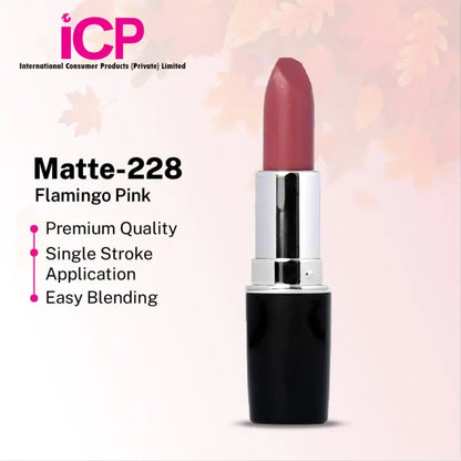 Buy Swiss Miss Lipstick Flamingo Pink Matte - 228 in Pakistan