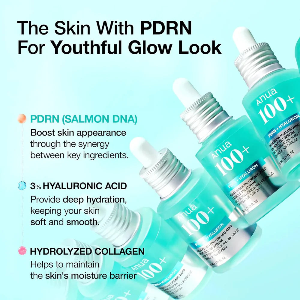 Anua 100+pdrn Hyaluron Acid Serum 30ml