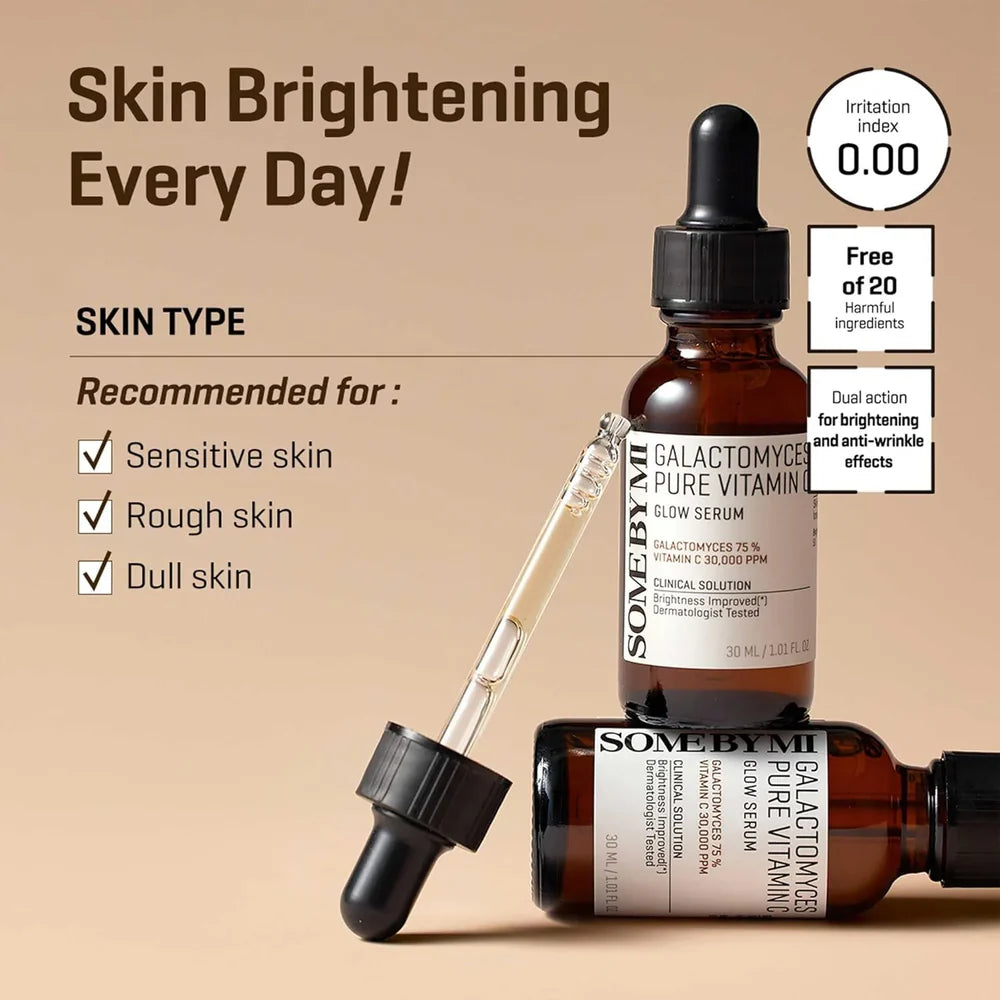 SOME BY MI Galactomyces Pure Vitamin C Glow Serum - 30ml