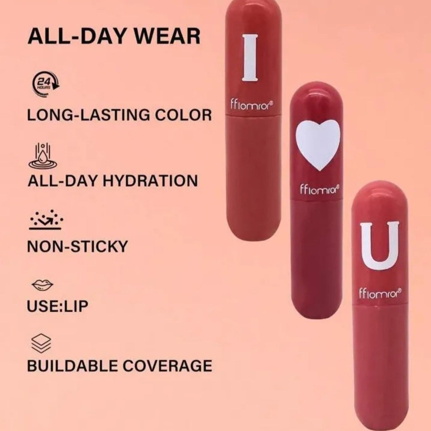 Flormar Lip Gloss Pack of 3 Pcs
