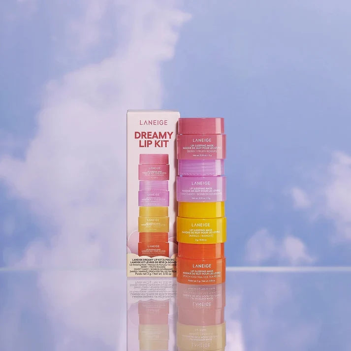 Laneige Dreamy Lip Sleeping Mask Kit 4 Pcs | Overnight Lip Care Set