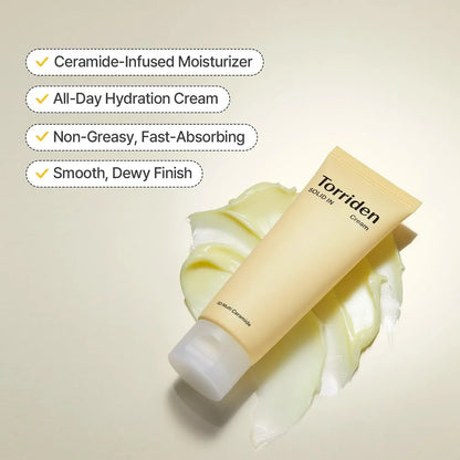 Torriden SOLID-IN Cream 70ml | 5D Ceramide Barrier Moisturizer