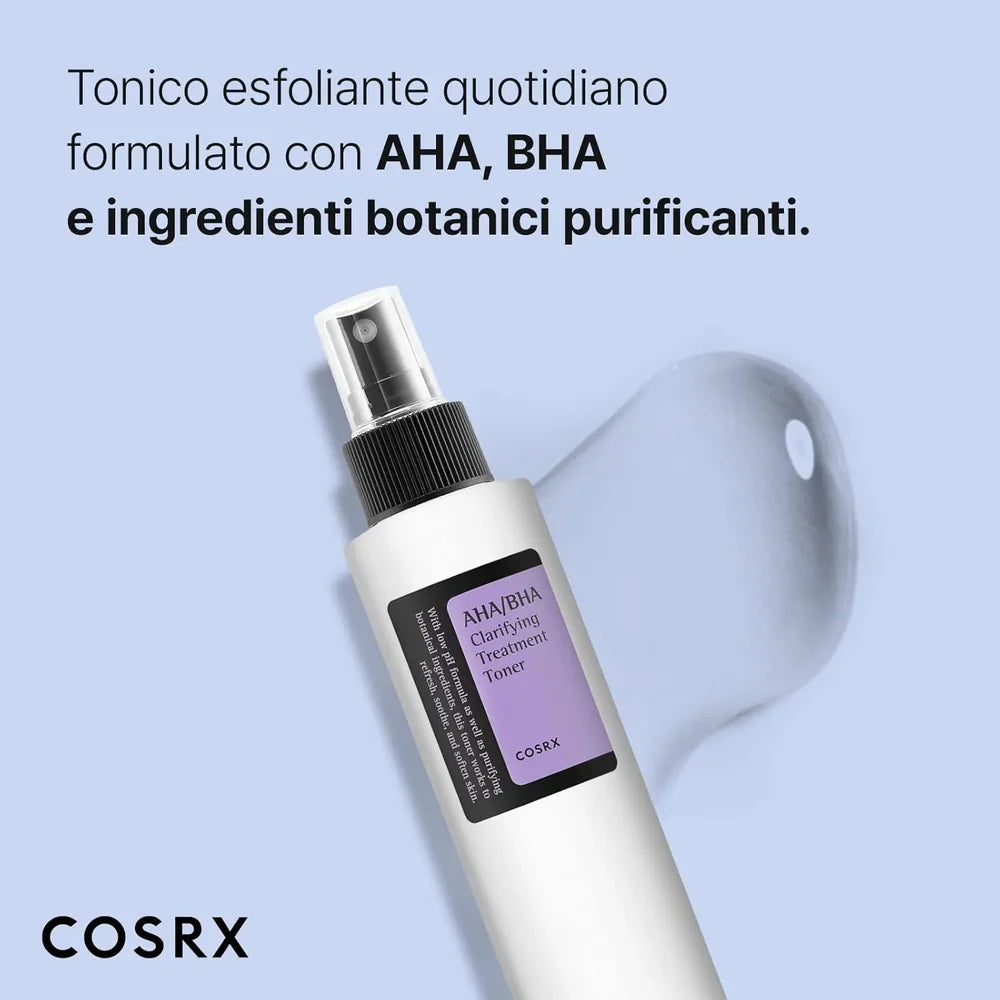 COSRX AHA/BHA Clarifying Treatment Toner 150ml – Exfoliating Pore Care Toner