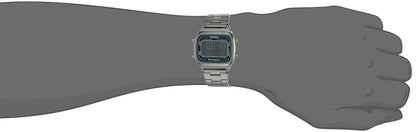 Buy Retro Digital Smoke Digital Dial Grey Steel Strap Watch For Men in Pakistan