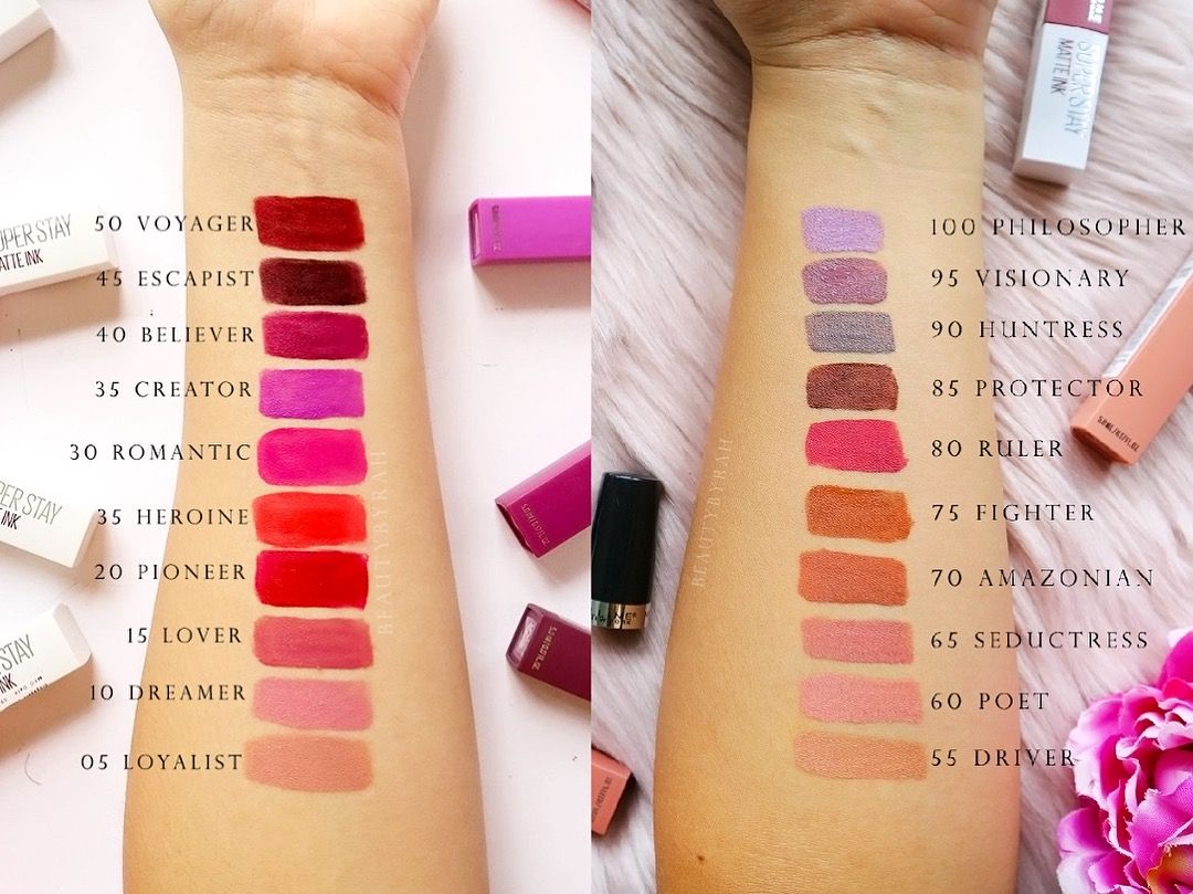 Buy Maybelline New York Super Stay Matte Ink Liquid Lipstick - 100 Philospher in Pakistan