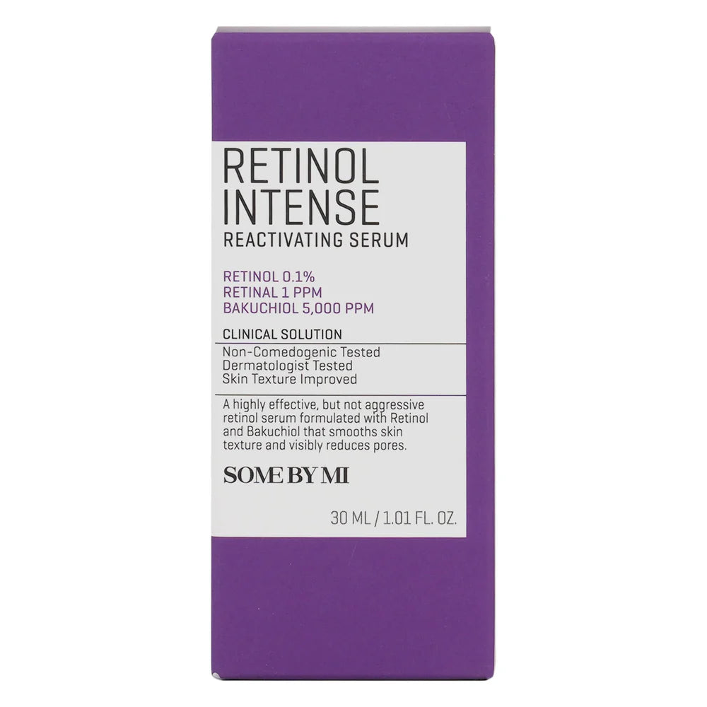 SOME BY MI Retinol Intense Reactivating Serum – 30ml | Retinol, Retinal & Bakuchiol Anti-Aging Serum