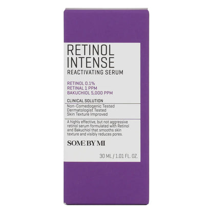 SOME BY MI Retinol Intense Reactivating Serum – 30ml | Retinol, Retinal & Bakuchiol Anti-Aging Serum