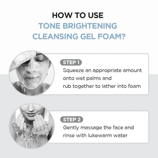 SKIN1004 - Madagascar Centella Tone Brightening Cleansing Gel Foam - 125ml