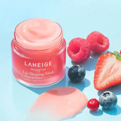 Laneige Lip Sleeping Mask Berry – Hydrating Overnight Lip Treatment (20g & 3g)