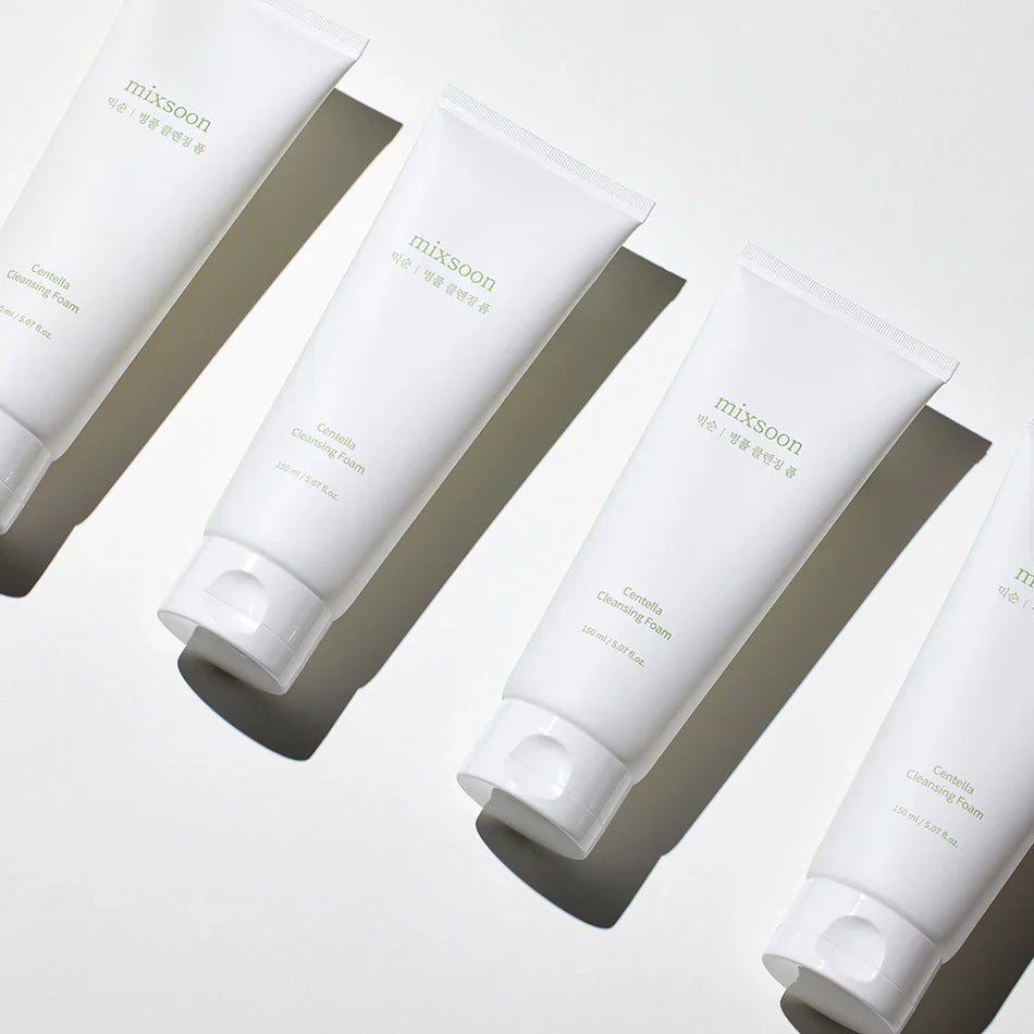 Mixsoon Centella Cleansing Foam – 150ml | Soothing, Hydrating & Deep Pore Facial Cleanser
