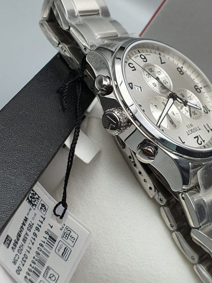 Buy Tissot Men’s Quartz Swiss Made Stainless Steel Silver Dial 45mm Watch T116.617.11.037.00 in Pakistan