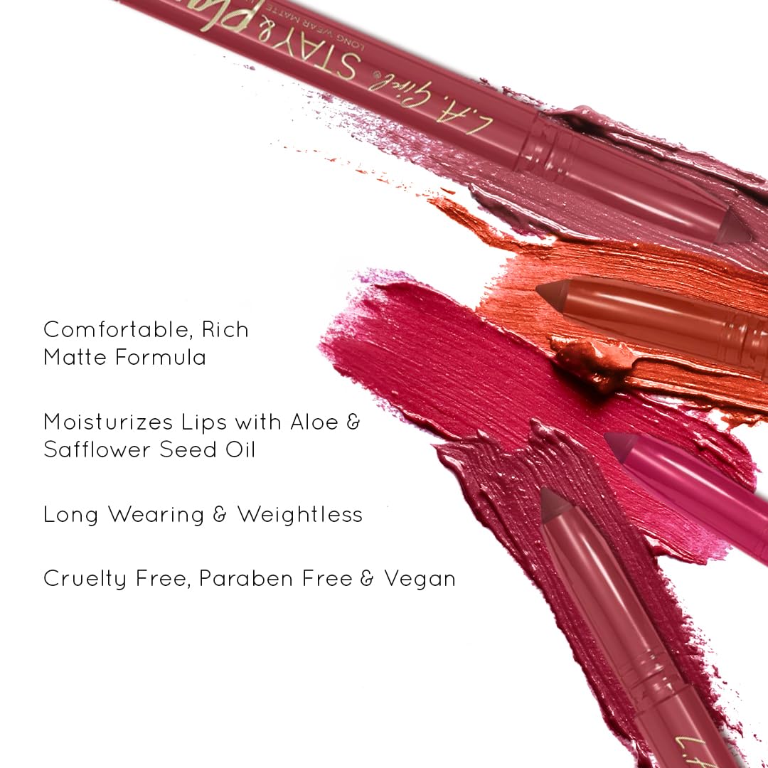L.A. Girl Lipstick - Stay & Play Lip Crayon - GLC34 - Stay With Me