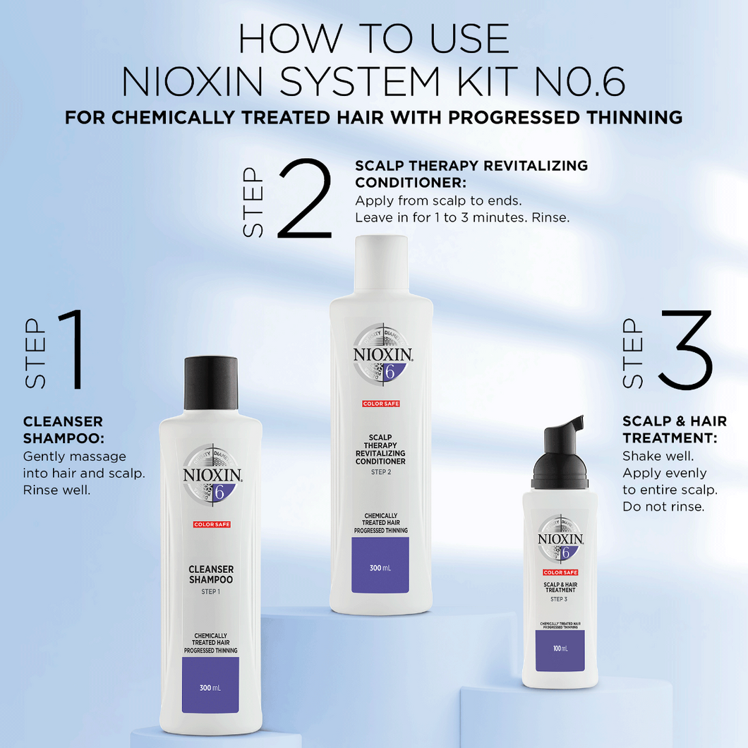 Buy Nioxin System 6 Scalp & Hair Treatment - 100ml in Pakistan