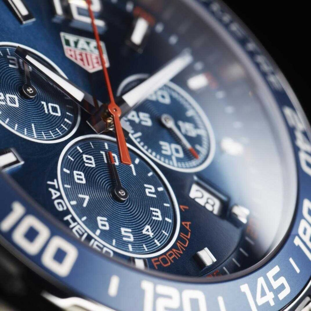 Buy Tag Heuer Formula 1 Chronograph Blue Dial Silver Steel Strap Watch for Men - CAZ1014.BA0842 in Pakistan