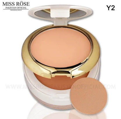 Buy Miss Rose Professional 3D Pearl Whitening Compact & Loose Powder 3 in 1 in Pakistan