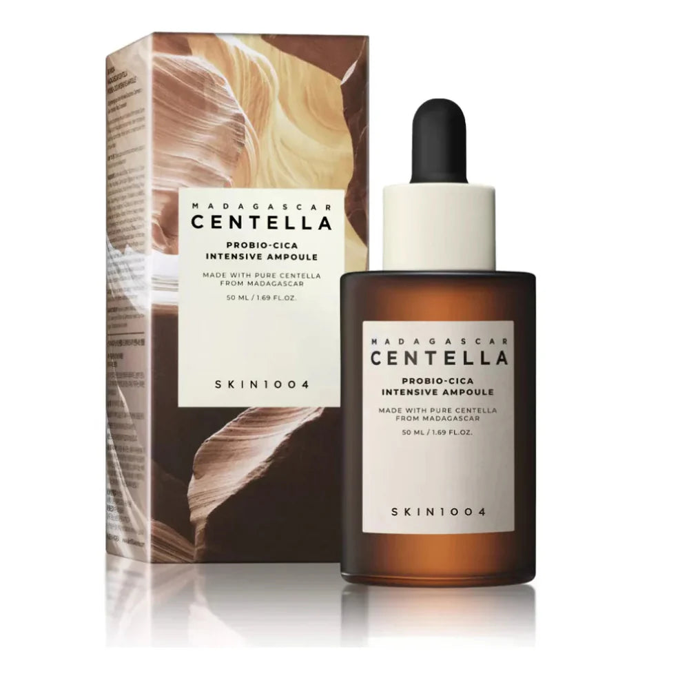 SKIN1004 Madagascan Centella Probió-Cica Intensive Ampoule with packaging on a white background