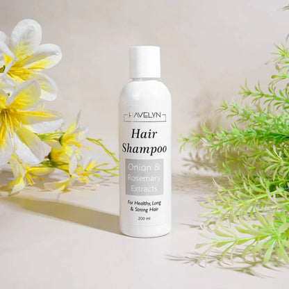 Havelyne Original Hair Care Bundle – Herbal Hair Food Oil (7 Oils + 30 Herbs) & Organic Onion + Rosemary Shampoo | Anti-Hair Fall, Dandruff Control & Hair Growth Set – 2 x 200ml
