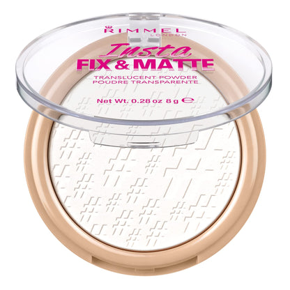 Buy Rimmel London Insta Fix & Matte Powder - 001 Translucent in Pakistan