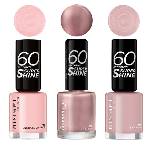 Buy Rimmel London 60 Seconds Super Shine Nail Polish - 210 Ethereal in Pakistan