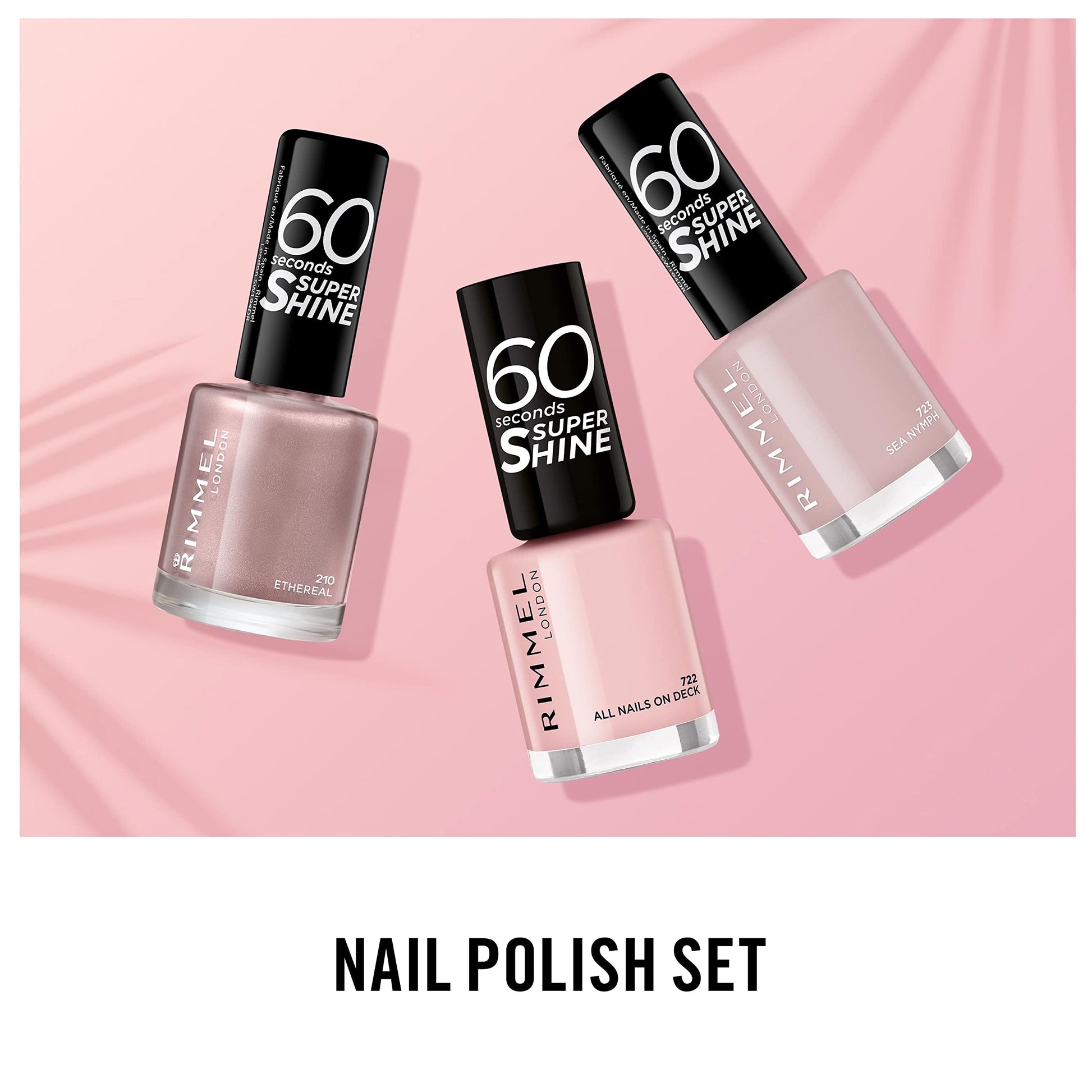 Buy Rimmel London 60 Seconds Super Shine Nail Polish - 210 Ethereal in Pakistan
