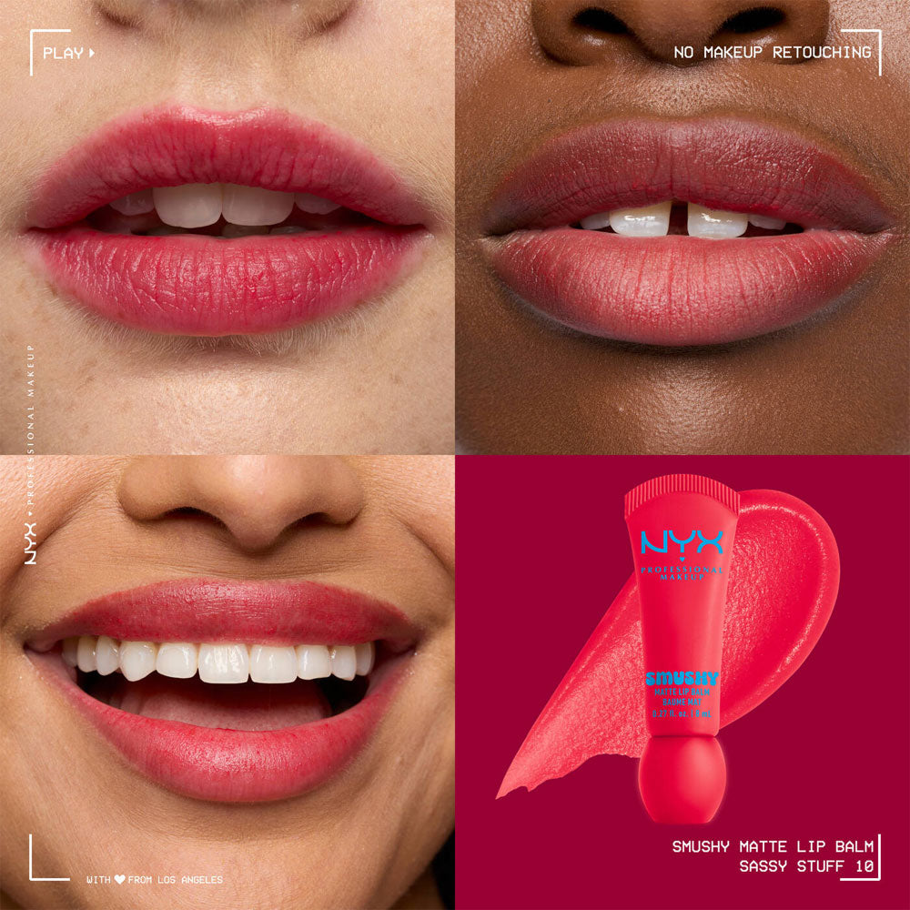 NYX Professional Makeup - Smushy Matte Lip Balm - Sassy Stuff