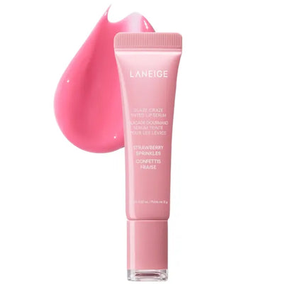 LANEIGE Glaze Craze Tinted Polypeptide Lip Serum – 12g | Hydrating Glossy Lip Serum with Sheer Tint & Plumping Care