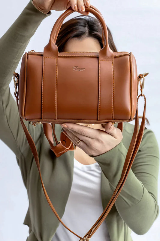 Buy The Handbag Pace Duffle - Caramel in Pakistan