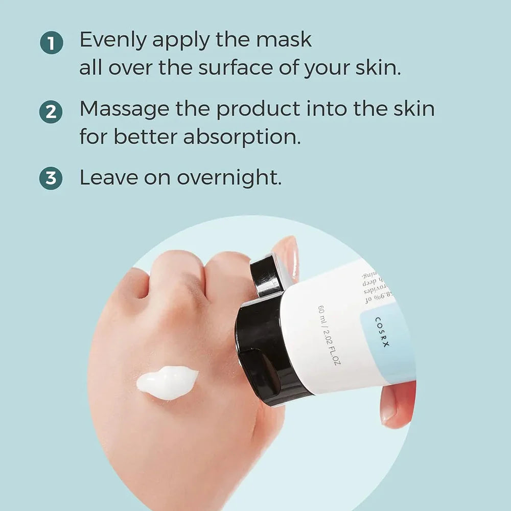 COSRX Ultimate Nourishing Rice Overnight Spa Mask – 60ml | Hydrating, Brightening & Nourishing Sleeping Mask