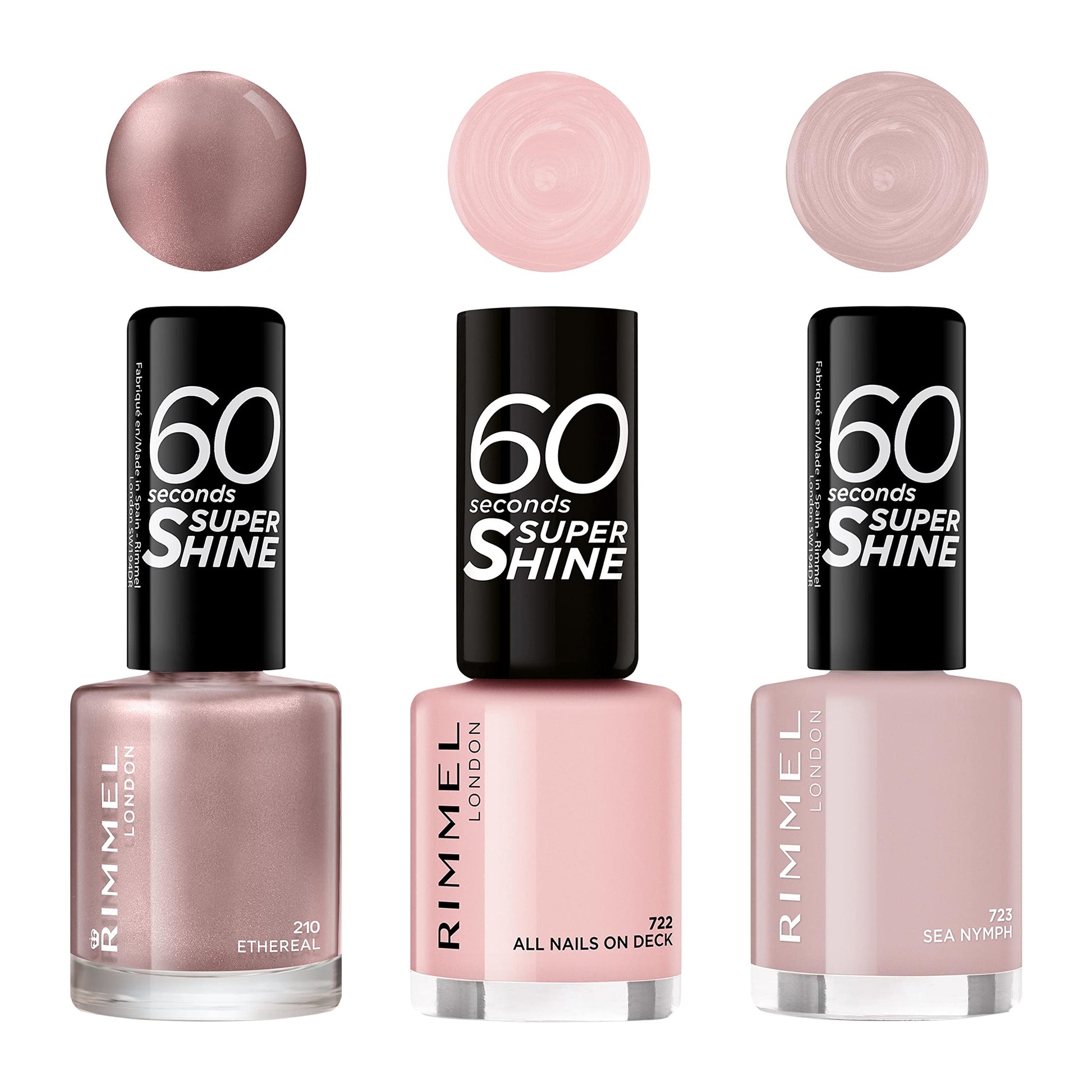 Buy Rimmel London 60 Seconds Super Shine Nail Polish - 210 Ethereal in Pakistan