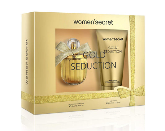 Buy Women Secret Gold Seduction Edp100Ml+Body Lotion 200Ml in Pakistan