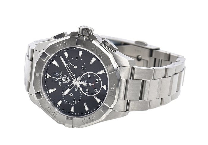 Buy Tag Heuer Aquaracer Black Dial Silver Steel Strap Watch for Men - CAY1110.BA0927 in Pakistan