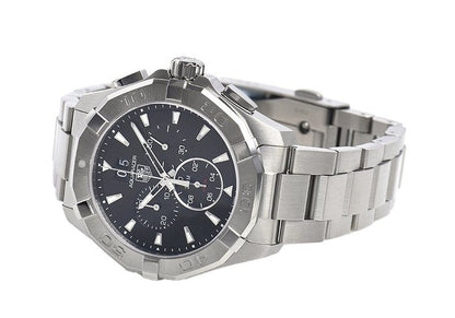 Buy Tag Heuer Aquaracer Black Dial Silver Steel Strap Watch for Men - CAY1110.BA0927 in Pakistan