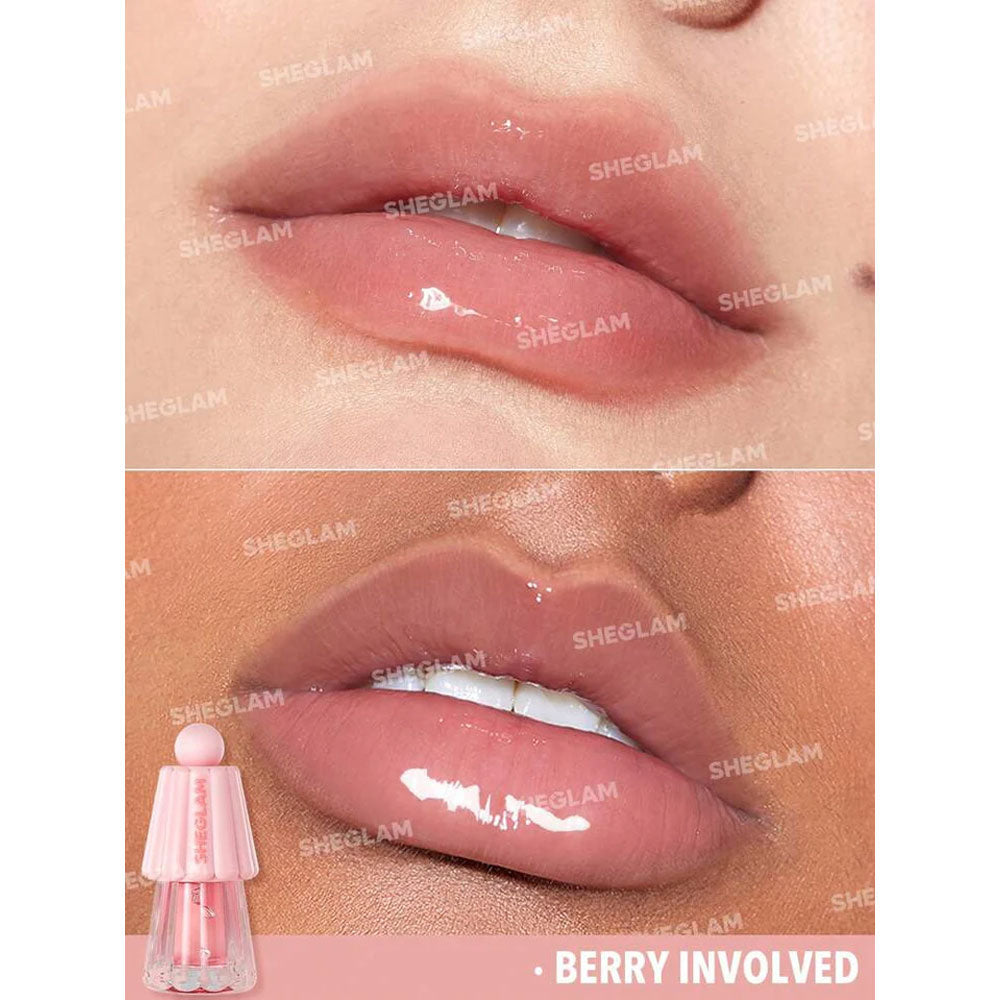 Sheglam  Jelly Wow Hydrating Lip Oil - Berry Involved