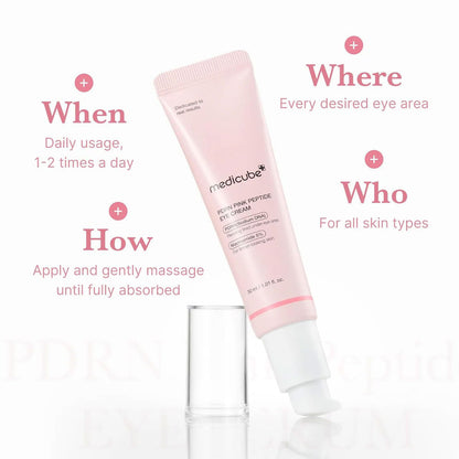 Medicube - PDRN Pink Peptide Eye Cream - 30ml