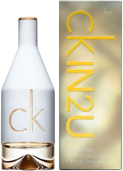 Buy Calvin Klein In2U Edt Perfume For Women 100Ml in Pakistan