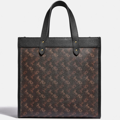 Buy Coach Field Tote In Signature Canvas With Horse And Carriage Print Bag Large in Pakistan