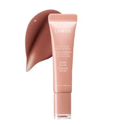 LANEIGE Glaze Craze Tinted Polypeptide Lip Serum – 12g | Hydrating Glossy Lip Serum with Sheer Tint & Plumping Care